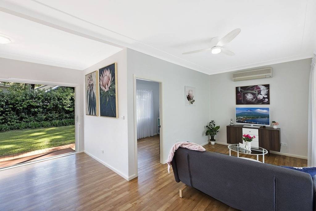 Pearl Bliss, a sundrenched, secluded oasis 200m from spectacular Pearl Beach in Pearl Beach, New South Wales