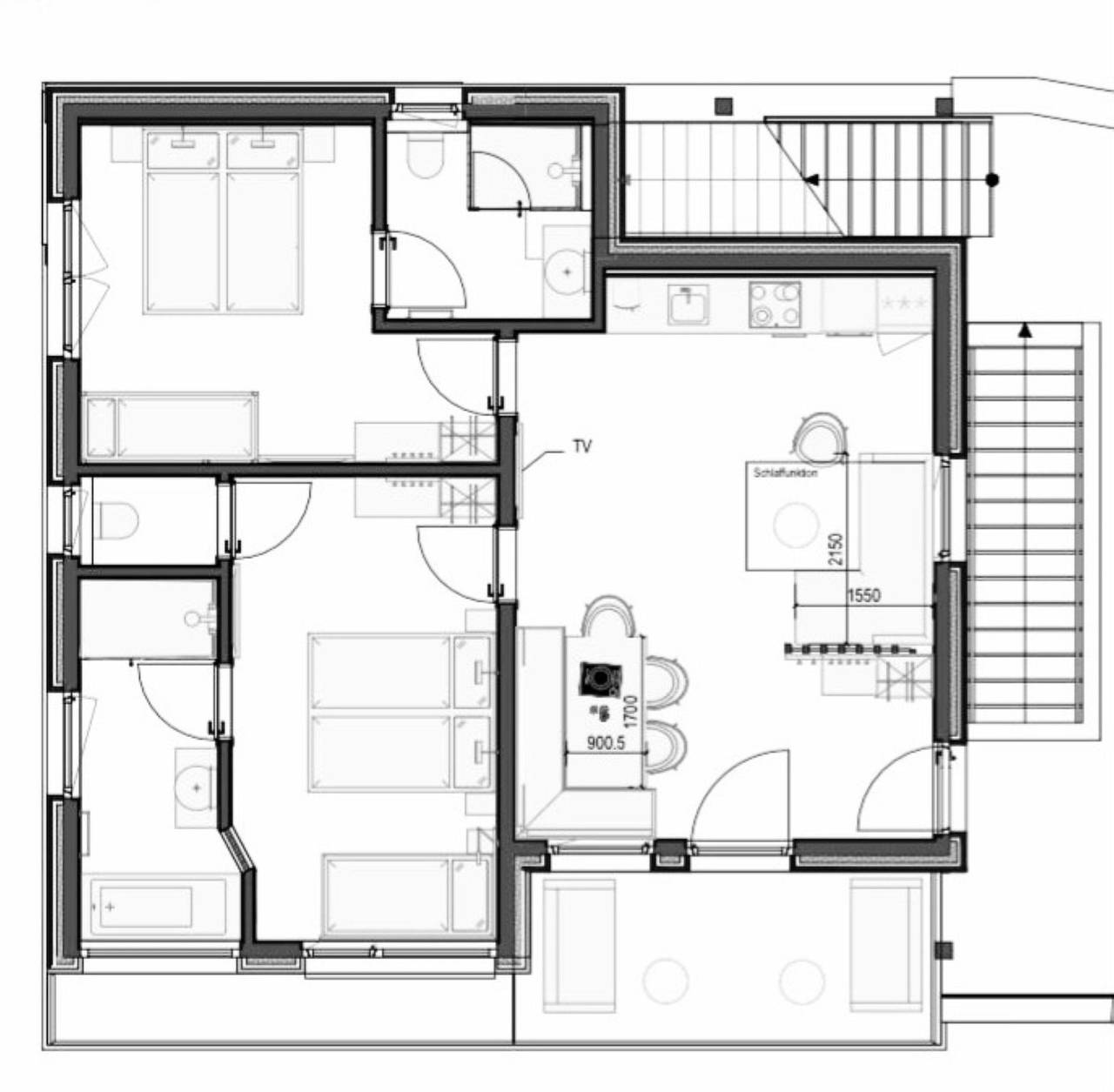 Entire holiday apartment, Berg Lodge in Flachau, Ski Amadé