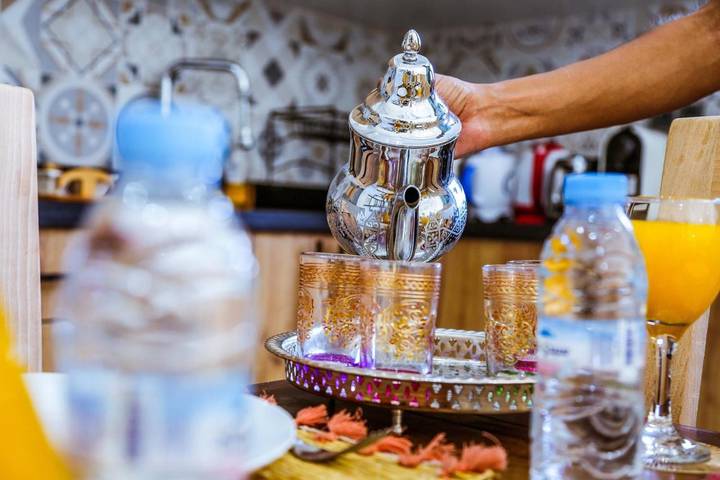 Location de vacances pour 8 personnes, avec vue ainsi que piscine et jardin, animaux acceptés dans Sidi Kaouki
