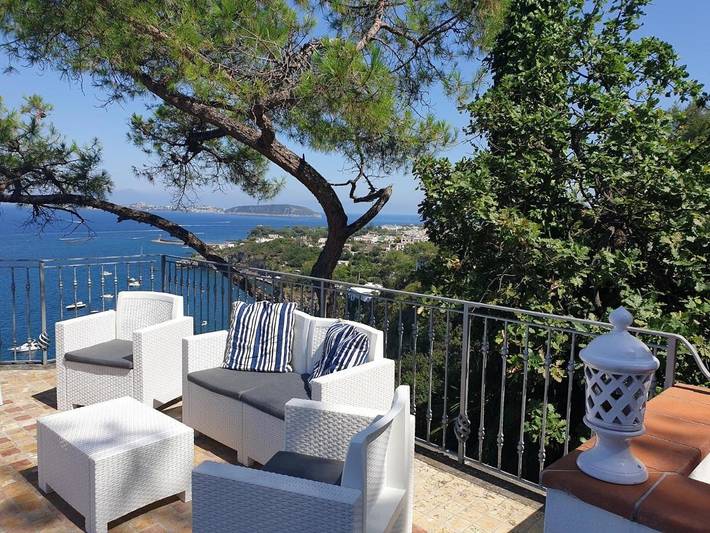 BnB für 5 Personen, mit Ausblick und Garten auf Ischia - 4