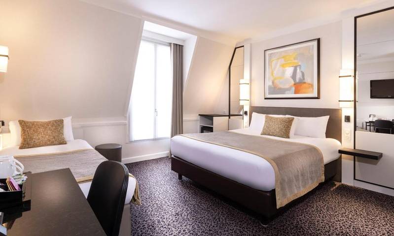 Hôtel pour 2 personnes, avec jardin à Paris - 2