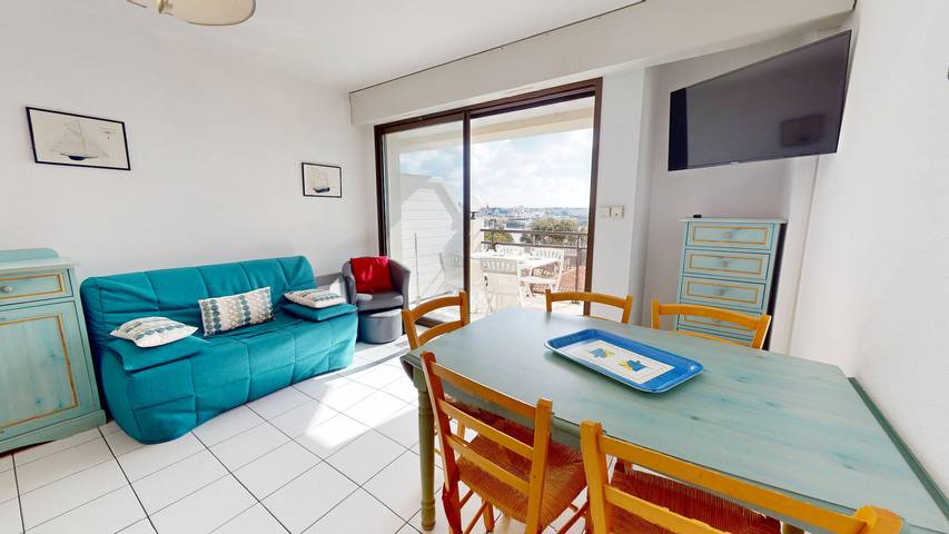 Gîte pour 4 personnes, avec balcon dans Plage du Boisvinet - 2