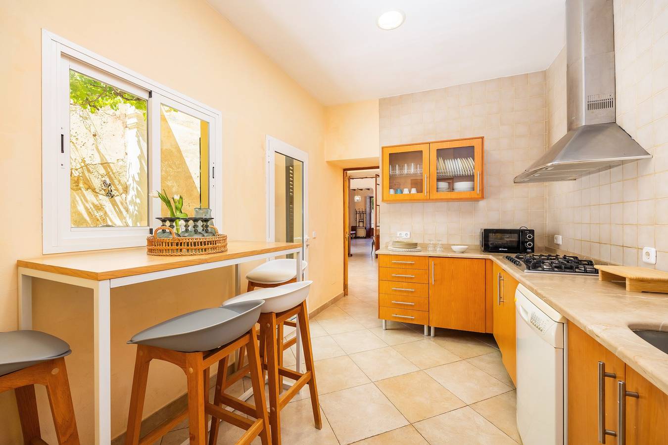 Incantevole villa 'Cas Sitger' nel cuore di Felanitx - con giardino, terrazze e Wi-Fi in Felanitx, Sud di Maiorca