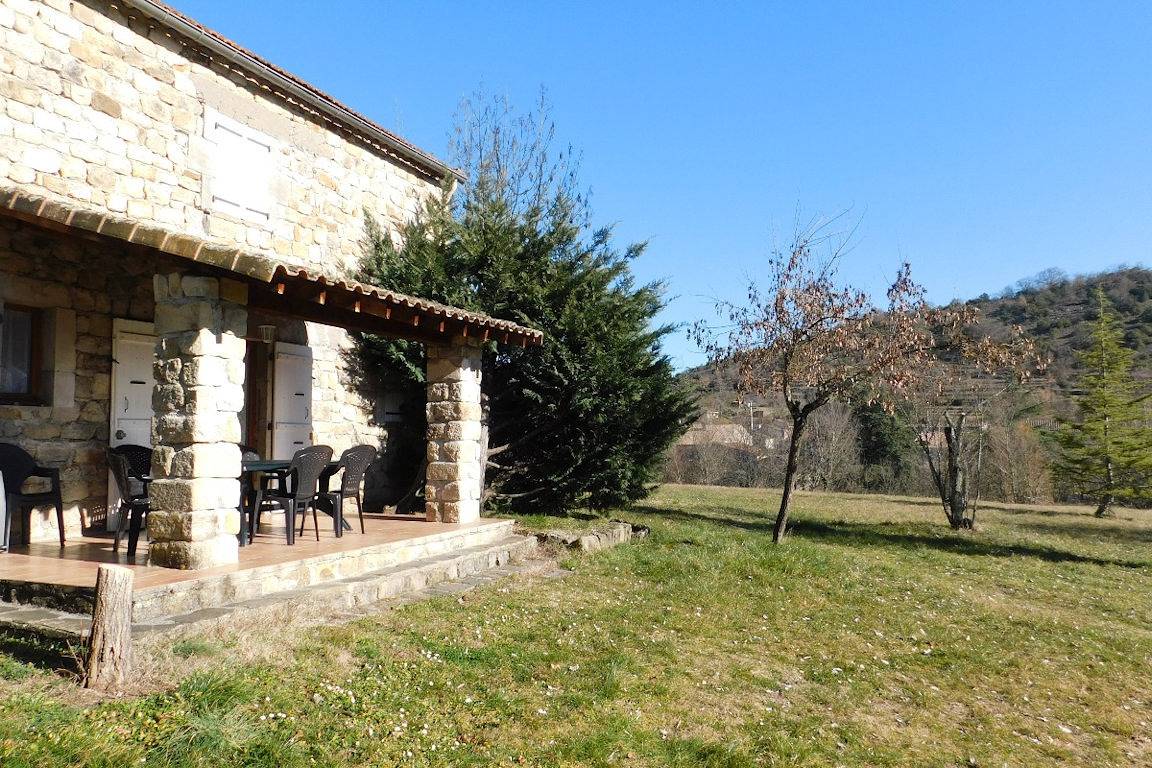 Gîte La Terrasse in Les Assions, Parc national des Cévennes