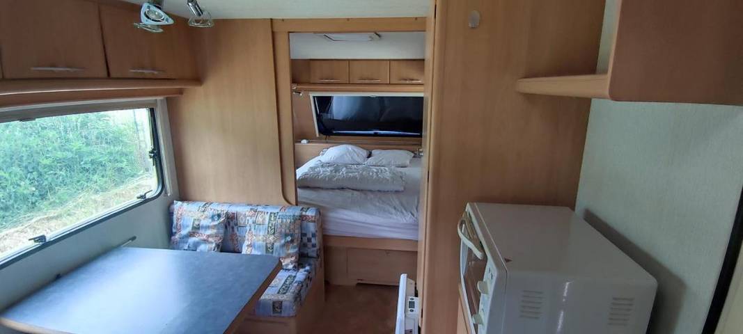 Camping pour 2 personnes, avec Terrasse ainsi que Jardin et Vue