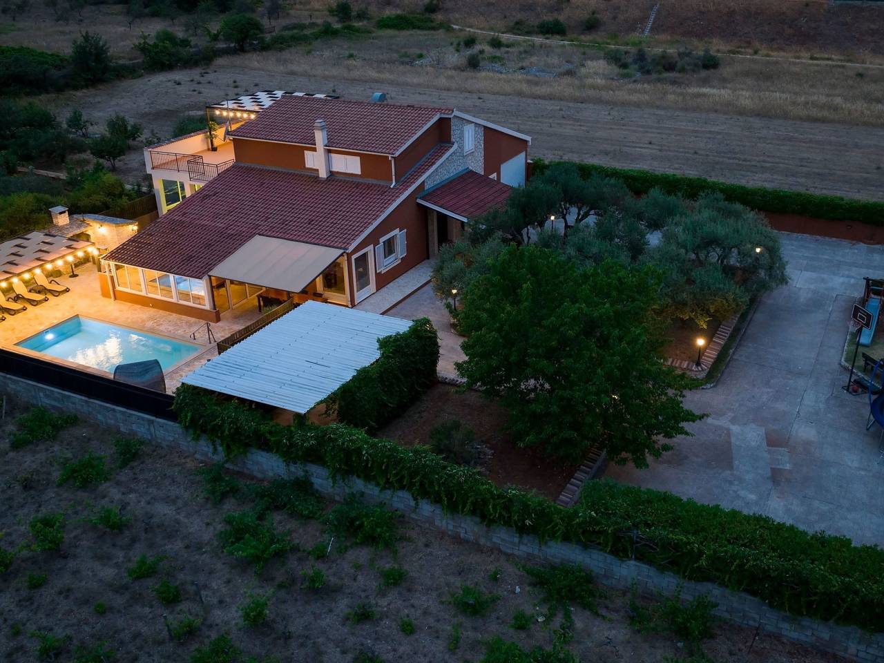 Villa "Bruna" mit privatem Pool in Sibenik, Šibenik-Knin
