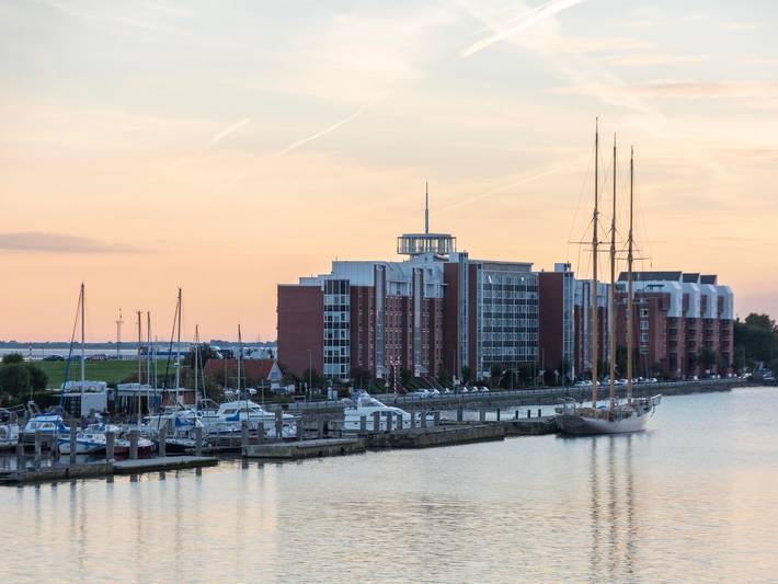Ferienwohnung für 3 Personen, mit Ausblick und Balkon, kinderfreundlich in Wilhelmshaven