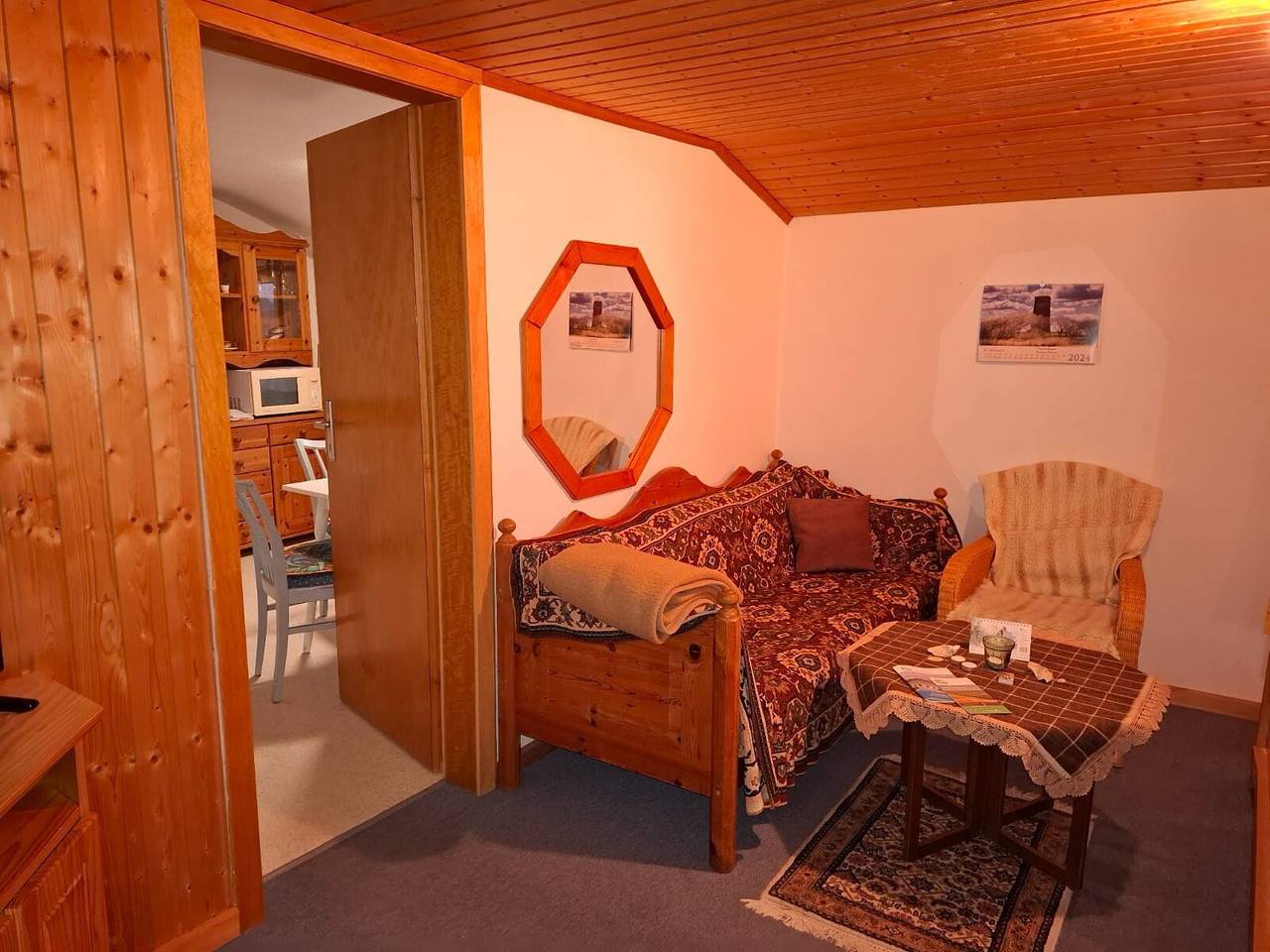 Ganze Wohnung, Studio-Apartment 'Fewo Pirat Familie Sauerwald' mit Gemeinschaftsgarten und Wlan in Pellworm, Nordfriesland