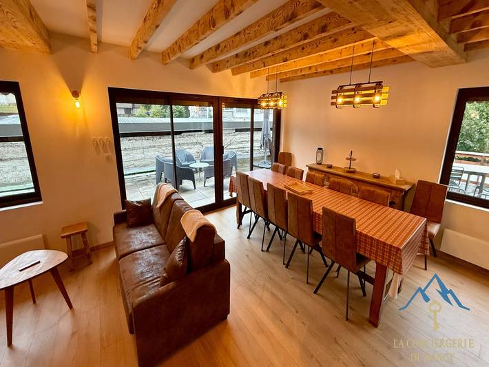 Chalet pour 12 personnes, avec terrasse à Mont-Dore - 2
