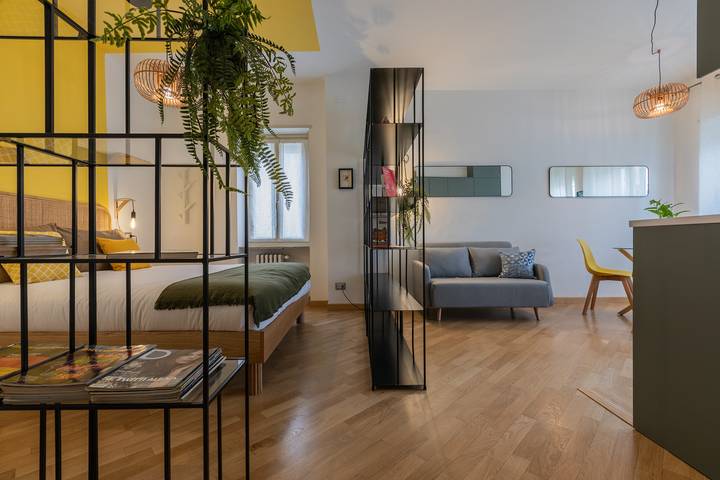 Ferienwohnung für 2 Personen, mit Balkon in Turin