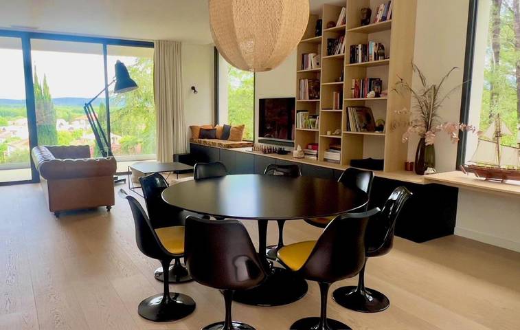 Location de vacances pour 8 personnes, avec piscine et jardin ainsi que terrasse et vue à Prades-le-Lez - 3