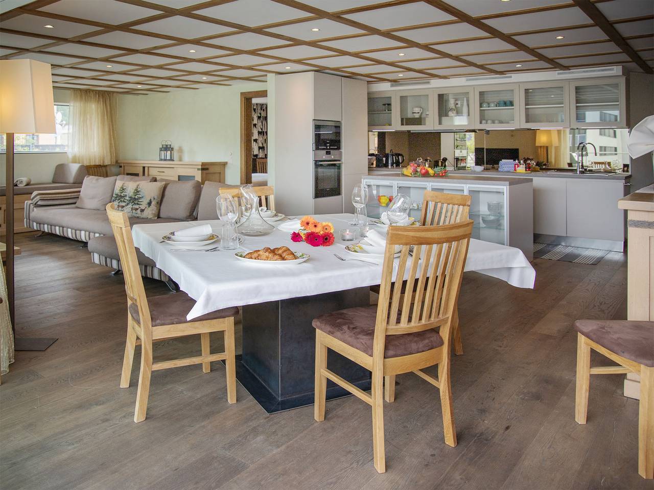 Ganze Wohnung, Chesa Piz Mezdi - St. Moritz in St. Moritz, Oberengadin