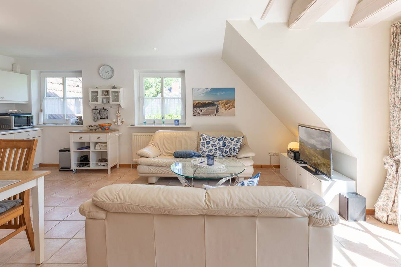 Ganze Wohnung, Die Ferienwohnung Achtern Diek in St. Peter-Ording für bis zu 5 Personen in St. Peter-Ording, Eiderstedt