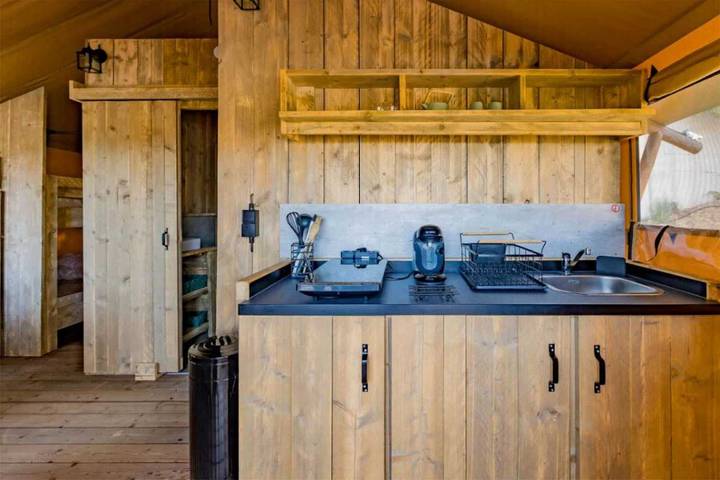 Zelt für 4 Personen, mit Kinderpool in Frankreich - 3