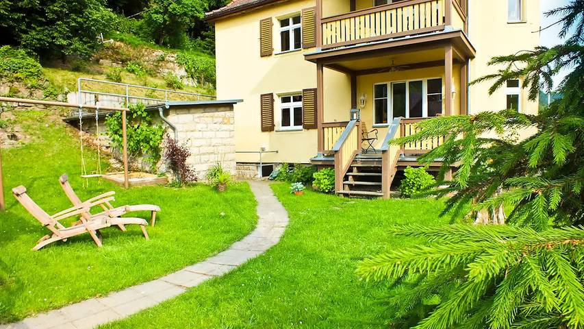 Ferienwohnung für 4 Personen, mit Garten in Bad Schandau