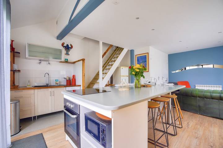 Location de vacances pour 4 personnes, avec terrasse et jardin dans Plage du Prieuré - 4