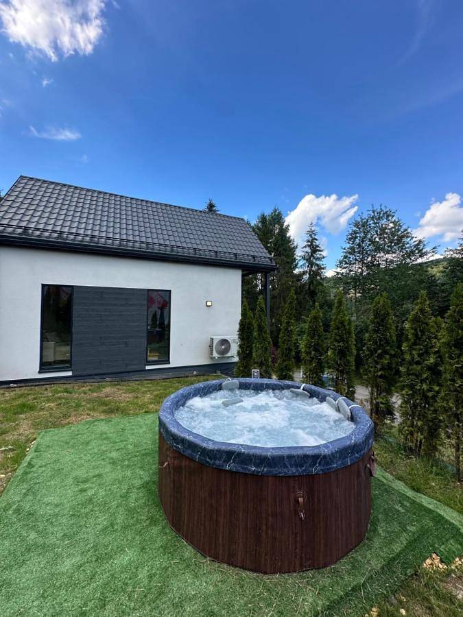 Nowa osada in Wisła, Karpaty (Polska)