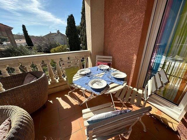 Apartamento vacacional entero, Piscina, playa a pie, 2 habitaciones in Six-Fours-les-Plages, Costa mediterránea (Francia)