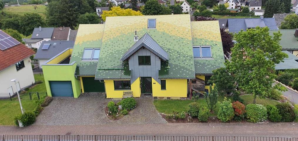 Ferienhaus für 12 Personen, mit Balkon und Terrasse sowie Garten und Sauna im Westerwald