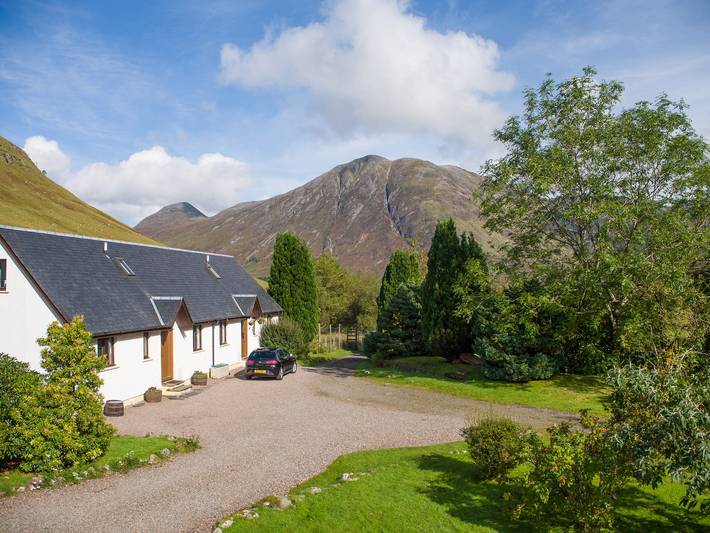 Log cabin for 6 people, with Garden in Glencoe