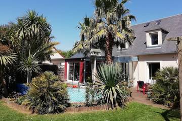 Gîte pour 6 personnes, avec jardin, animaux acceptés à Lion-sur-Mer