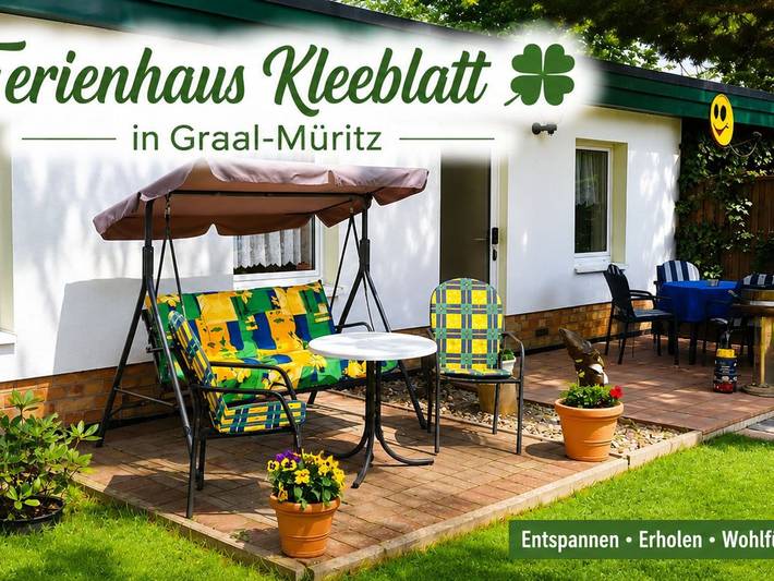 Ferienhaus für 4 Personen, mit Terrasse und Garten in Graal-Müritz