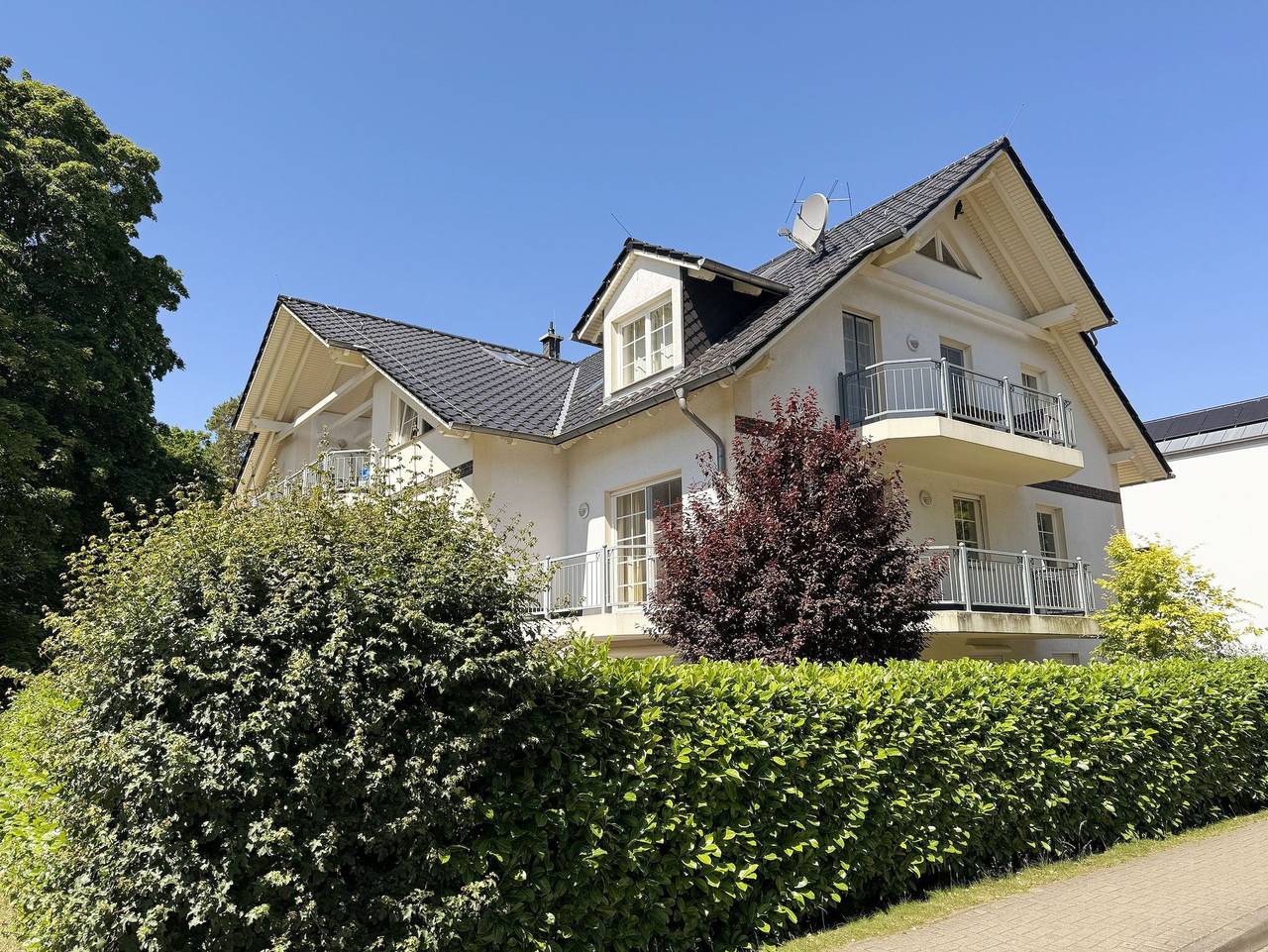 Ganze Ferienwohnung, Csp: Villa Mara Whg. 06 mit Balkon in Baabe, Rügen
