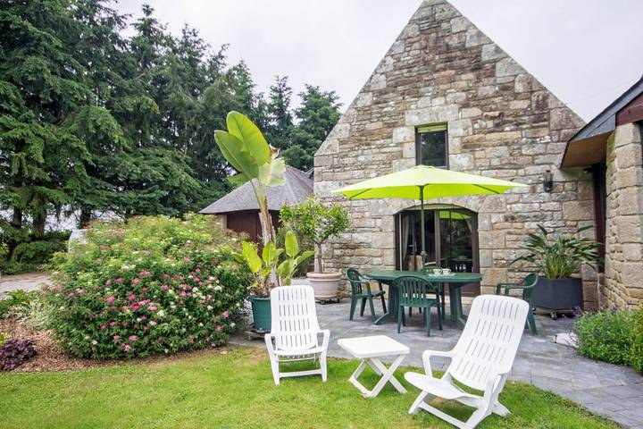 Gîte pour 4 personnes, avec Terrasse et Jardin à Saint-Barthélemy (France)