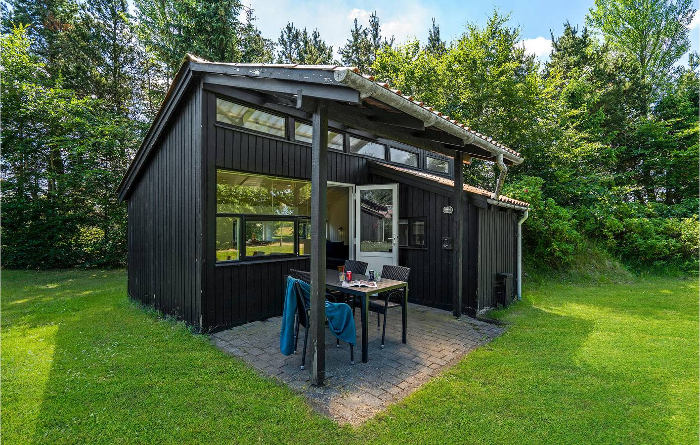 Ferienhaus für 4 Personen mit Terrasse in Ikast-Brande