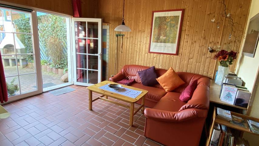 Ferienwohnung für 2 Personen, mit Garten und Sauna in Angermünde