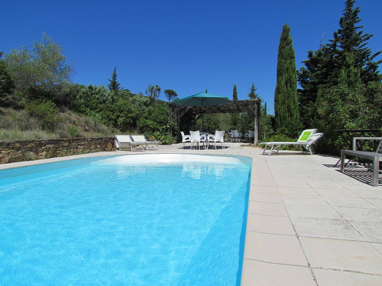 Gîte pour 5 personnes avec piscine in Montlaur (Languedoc-Roussillon), Région de Limoux
