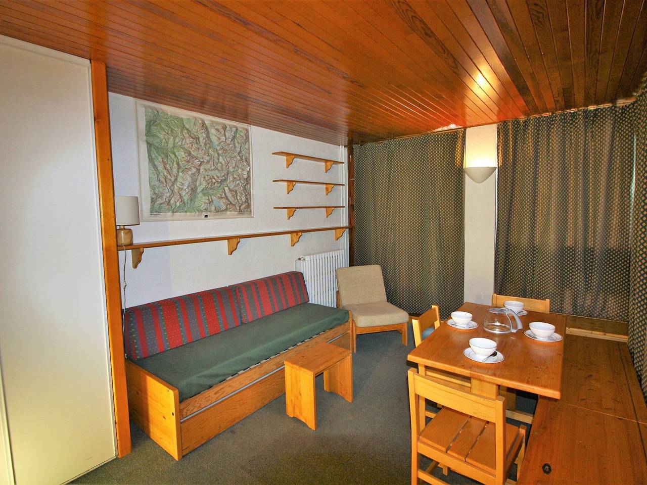 Gehele studio, Studio voor 4 personen met terras in Tignes, Vanoise Nationaal Park