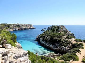 Villa in Es Llombards, Santanyí für 6 