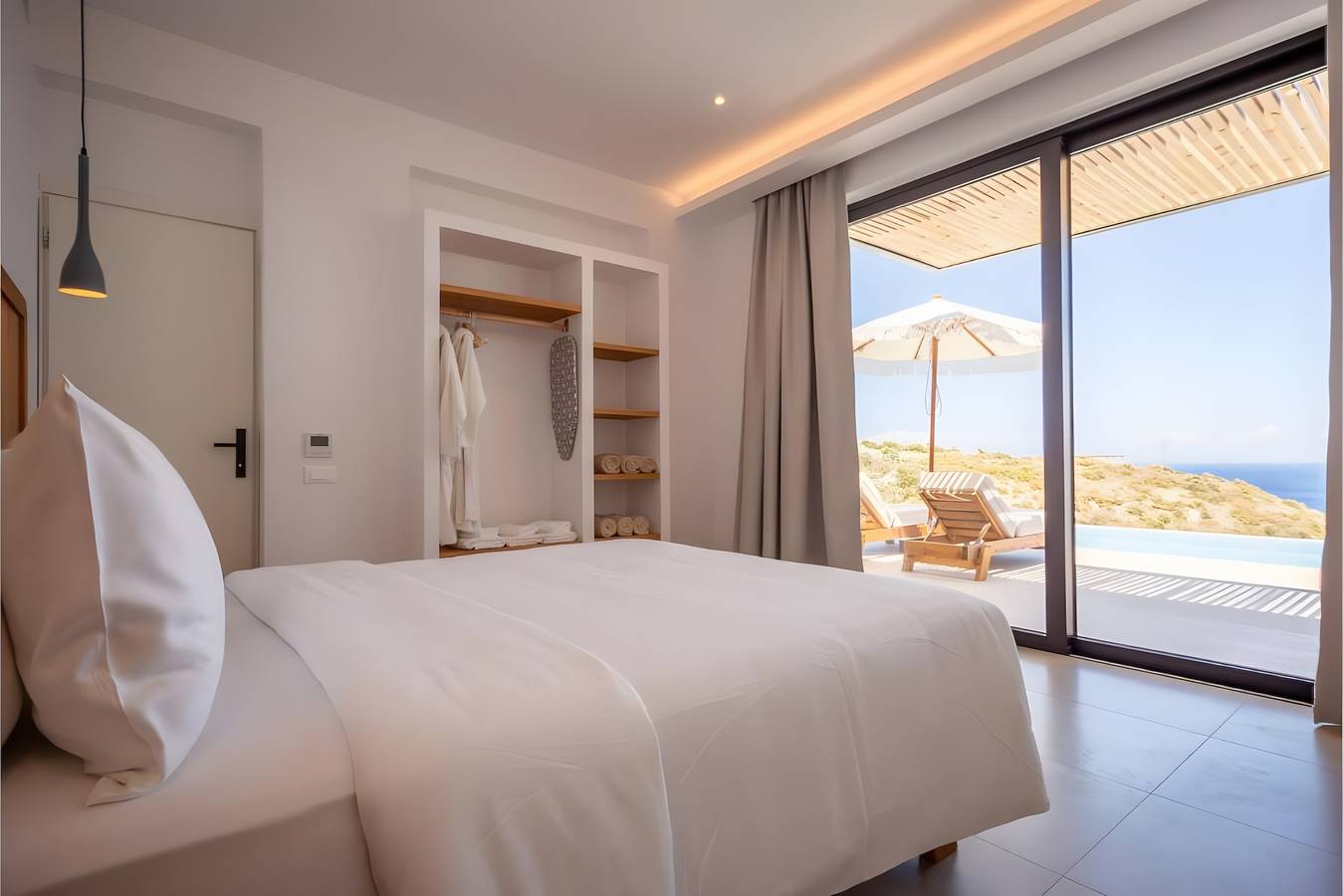 Villa 'One-Bedroom For 3' con vistas al mar, Wi-Fi y aire acondicionado in Zante