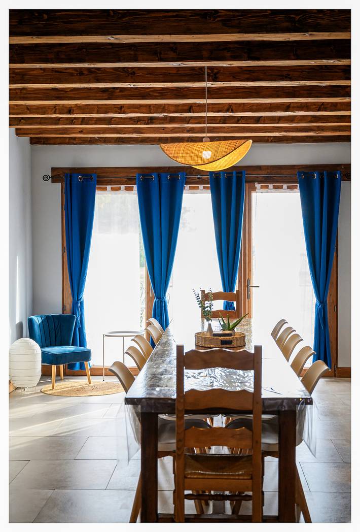 Gîte pour 12 personnes, avec bassin pour enfant et jardin, animaux acceptés dans Seine-et-Marne - 3