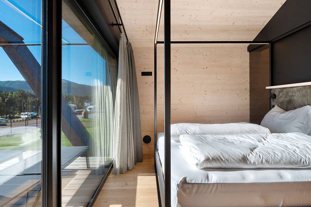 Chalet 'Einheit B' met Uitzicht op de Bergen, Privéterras en Wi-Fi in Deutschnofen, Eggental