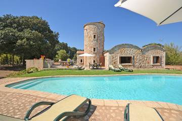 Villa in Búger, Majorca Center für 6 