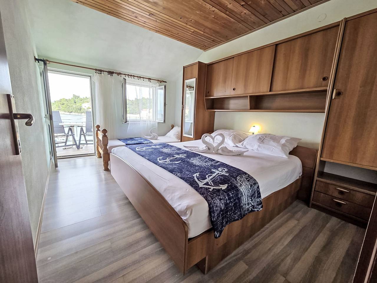 Ganze Wohnung, Mit Wasserblick in Račišće (Dalmatien), Korcula