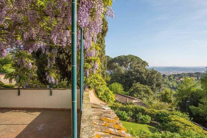 Villa pour 12 personnes, avec vue ainsi que jardin et piscine à Florence - 3