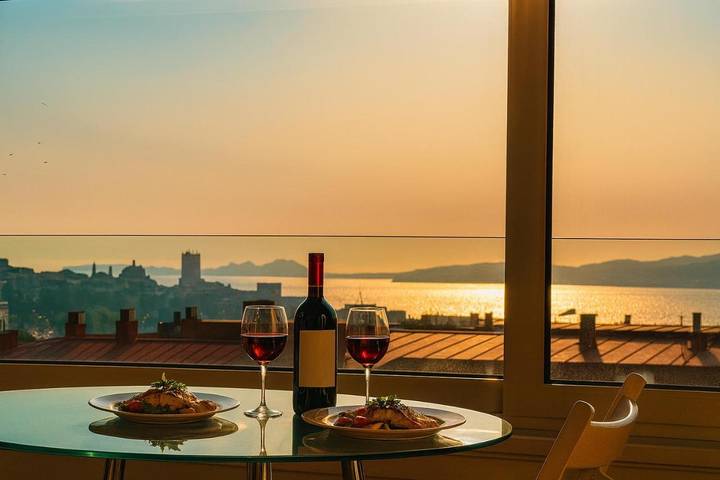 Gîte pour 2 personnes, avec vue et piscine ainsi que jardin et sauna à Vigo - 2