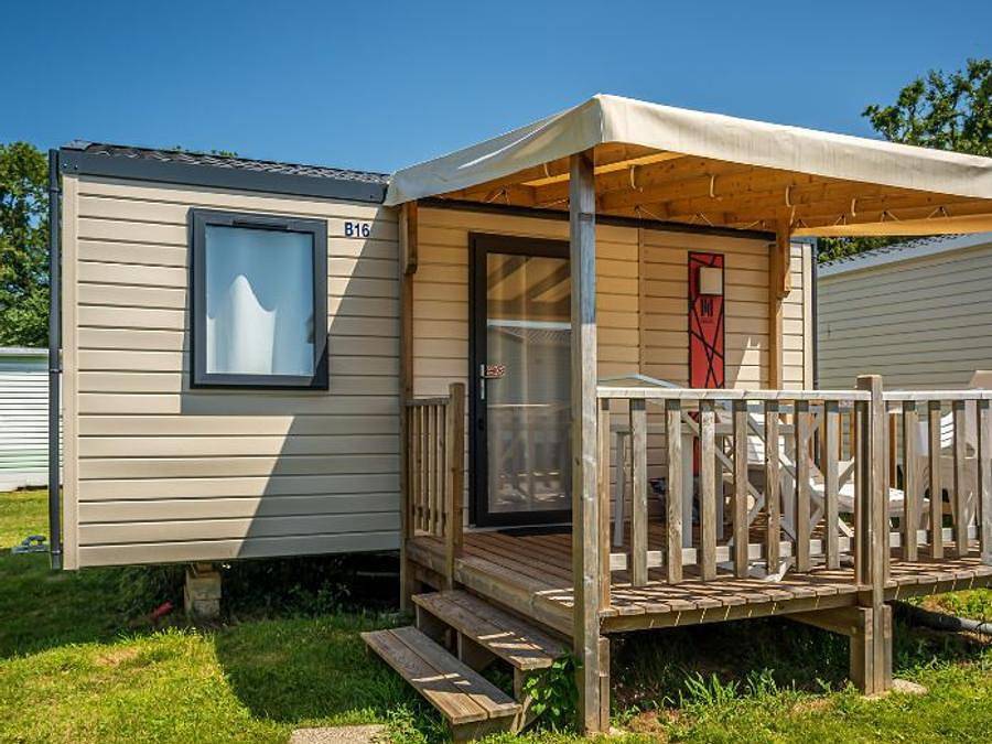 Camping Ker Yaoulet - Mobilheim 4 personen - Cocoon 4 Personen 1 Zimmer 18m² in Ambon, Côte des Mégalithes