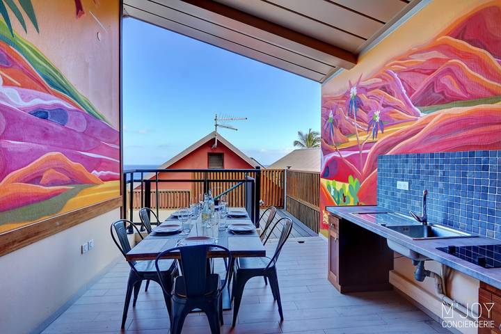Handiloft Papang - Maison adaptée Pmr avec Jacuzzi in Saint-Leu, Île de la Réunion