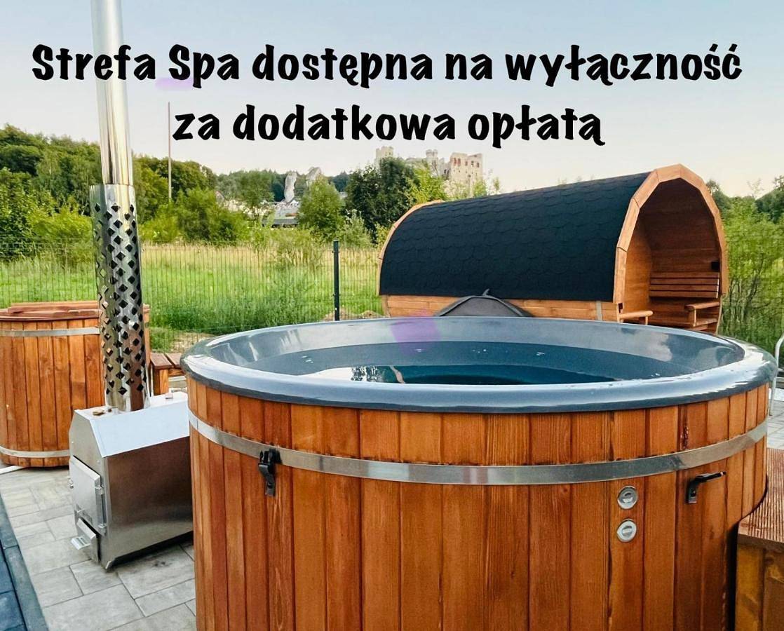 Agroturystyka na Jurze z widokiem na Zamek Jacuzzi Sauna Beczka Wypożyczalnia Rowerów Elektrycznych Basen dla dzieci in Śląsk