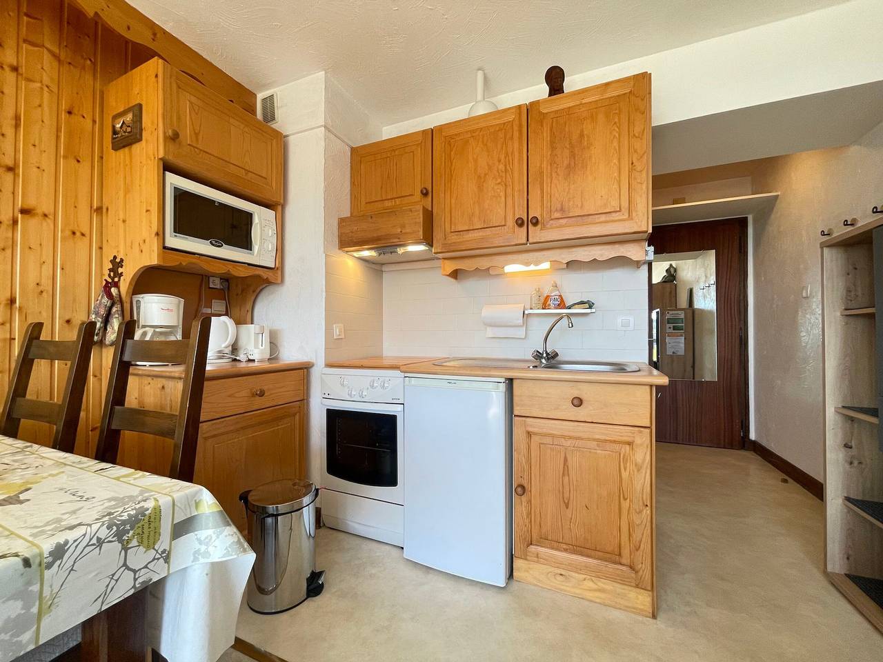 Ganzes Studio, Ski-in/Ski-out Studio mit Pool in Notre-Dame-de-Bellecombe, Albertville und Umgebung