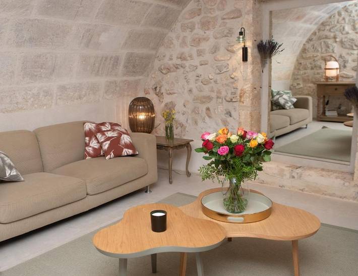 Maison de vacances pour 4 personnes, avec piscine et terrasse à Maussane-les-Alpilles