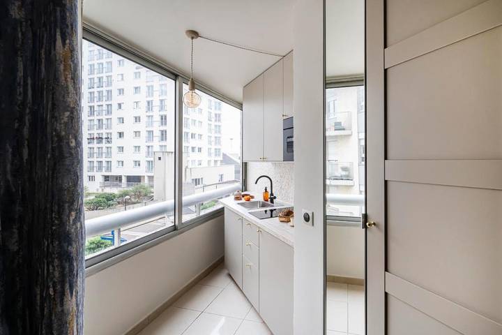 Appartement de vacances pour 2 personnes, avec balcon à Créteil