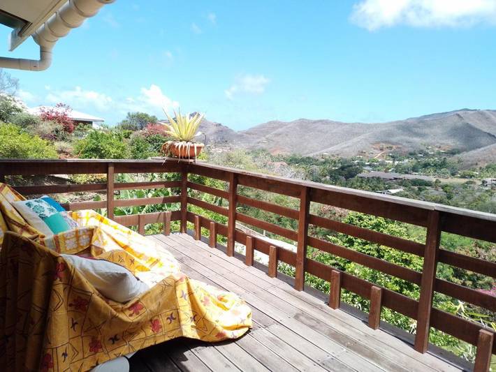 Cottage pour 3 personnes, avec vue et terrasse dans Ua Pou