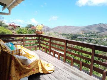 Cottage pour 3 personnes, avec vue et terrasse dans Ua Pou
