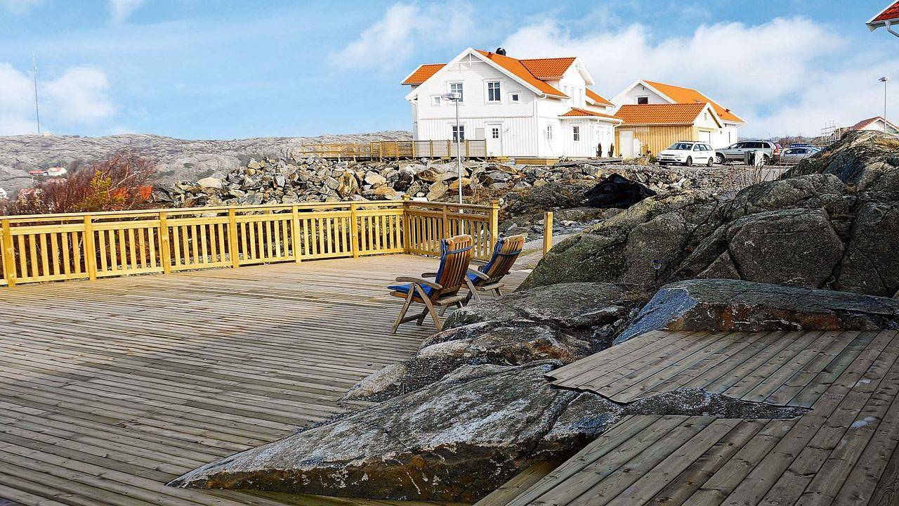 Feriehus for 3 personer med terrasse in Rönnäng, Norra Västkusten