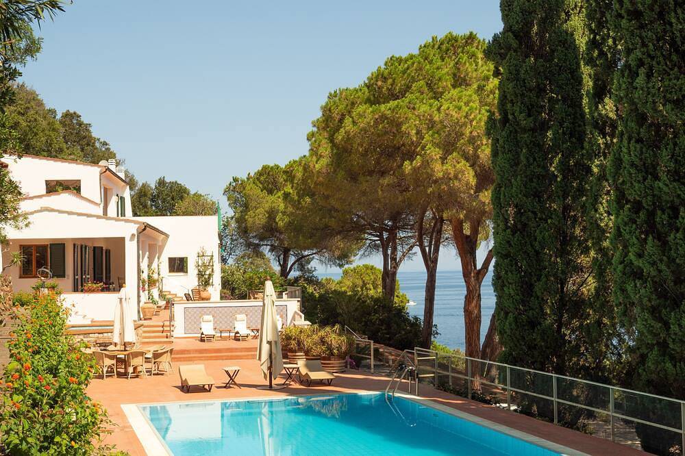 Villa Lo Schioppo mit Meerblick in Marciana Marina, Toskanischer Archipel